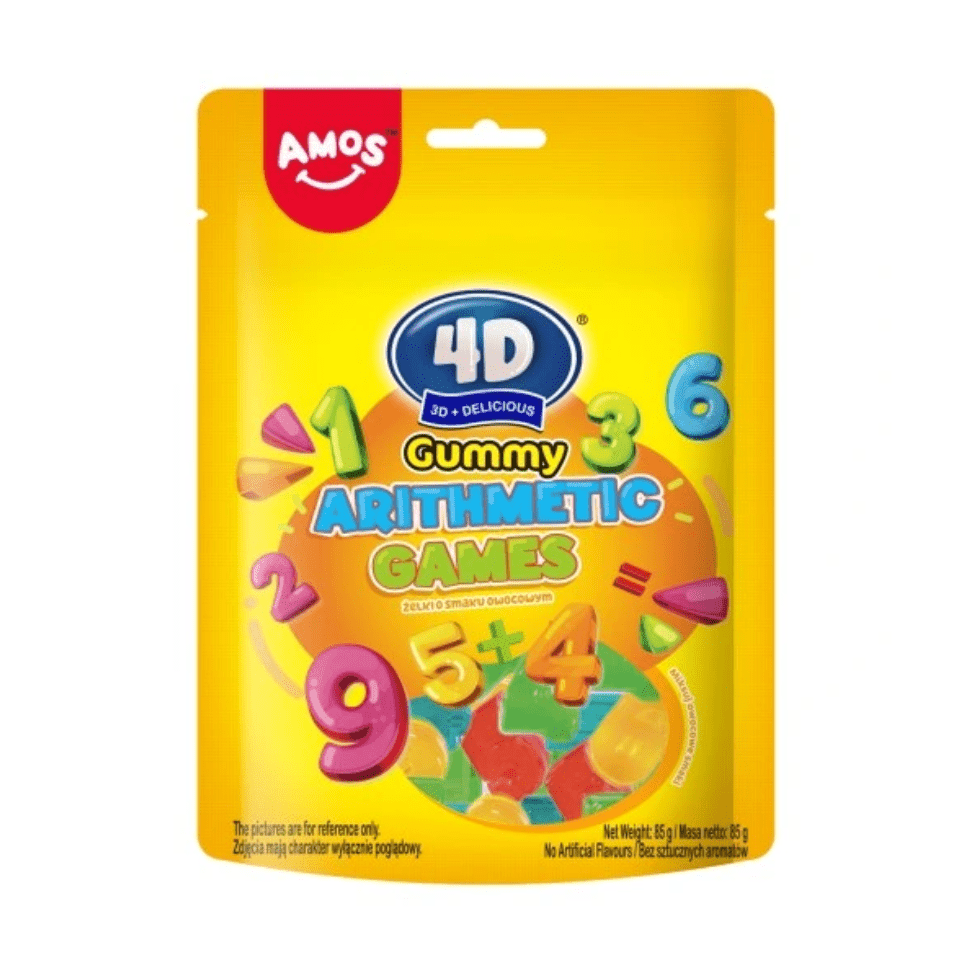 Amos 4D Gummy rekenspellen