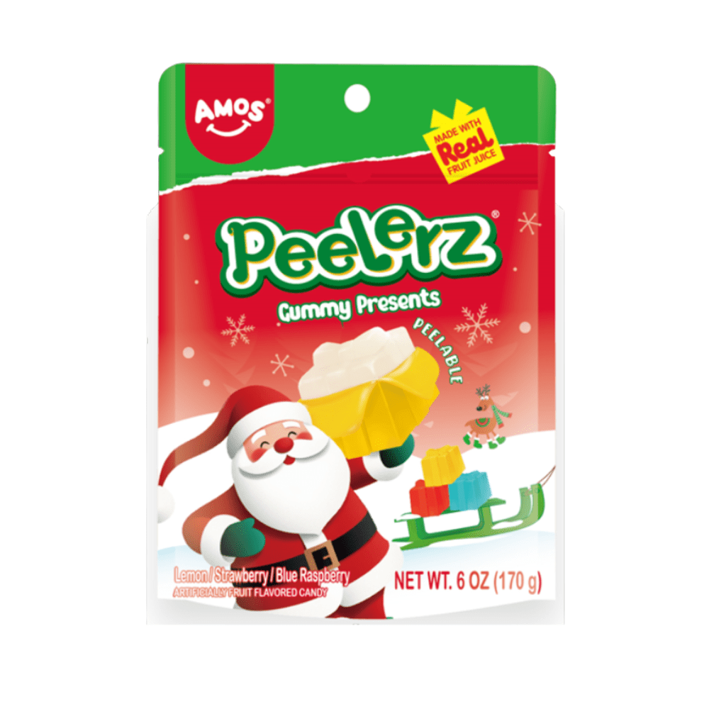 Amos Peelerz gummi-kerstcadeautjes