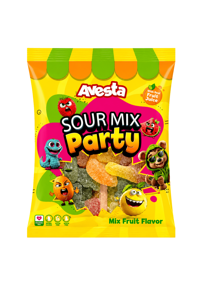 Avesta Sour Mix Party Gummy Vruchtensmaak