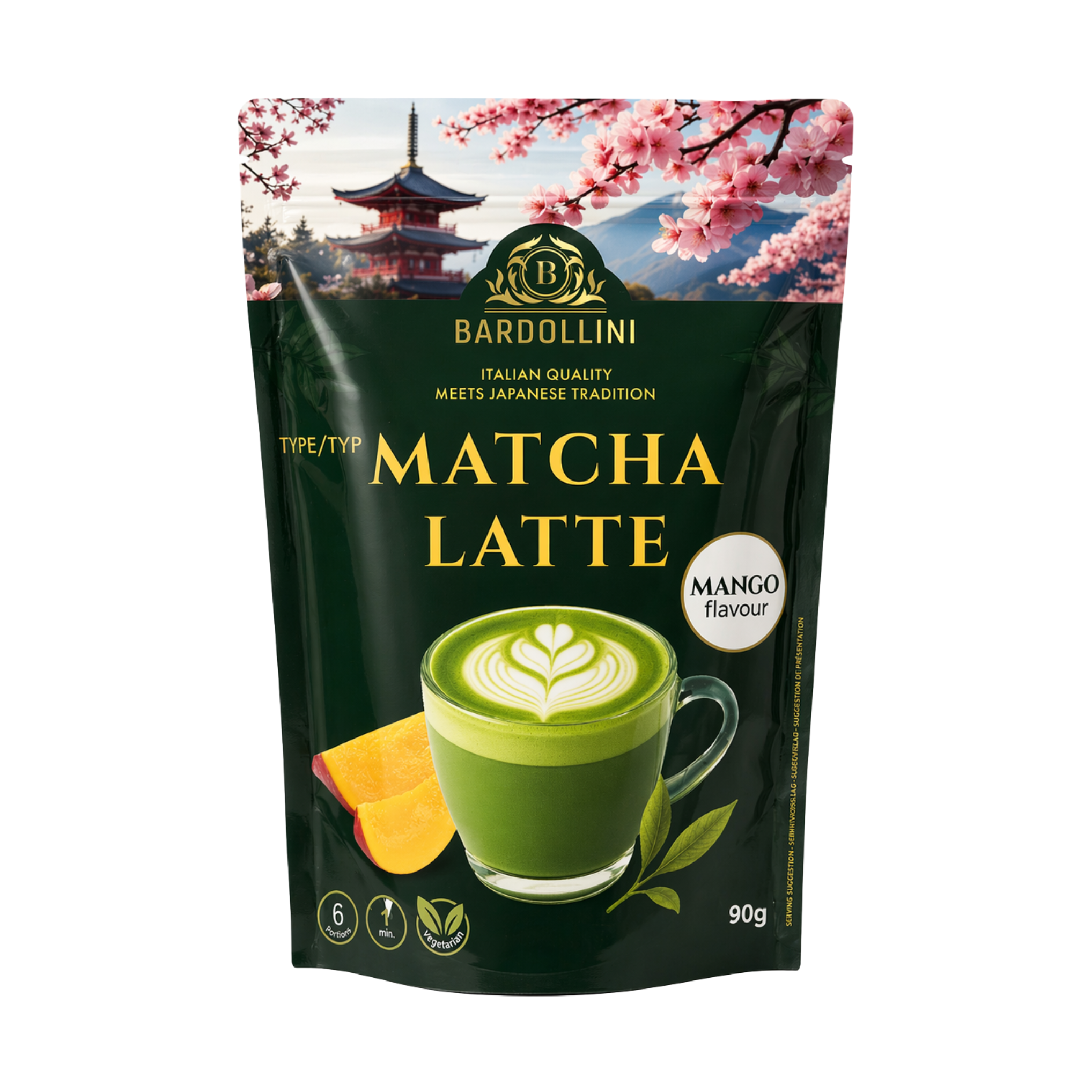 Bardollini Matcha Latte Mango - My American Shop