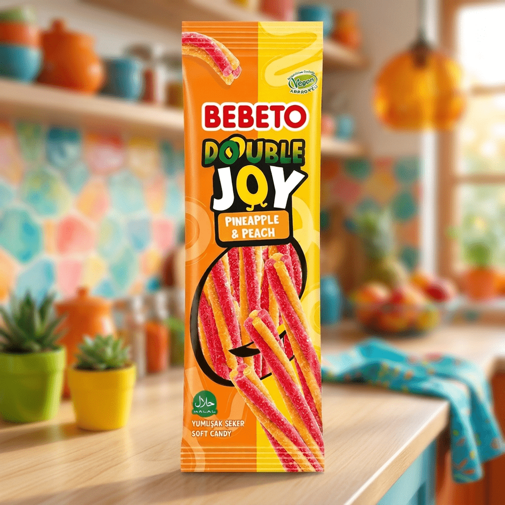 Bebeto Double Joy Ananas & Perzik