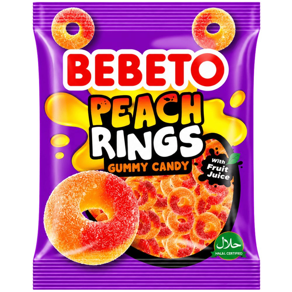 Bebeto Jelly Perzikringen