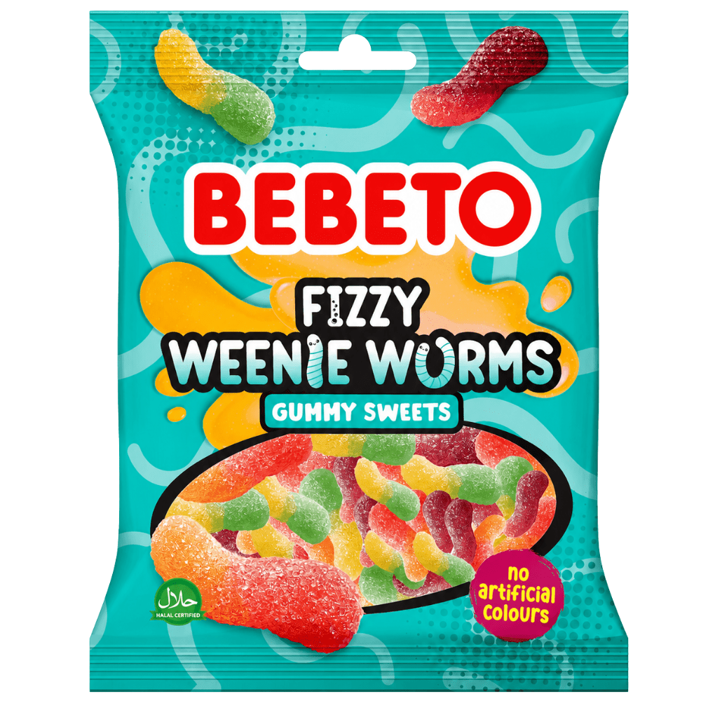 Bebeto Bruisende Weenie Wormen