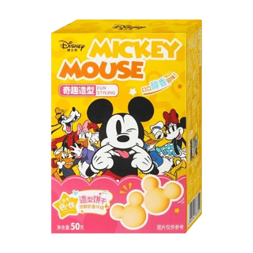 Binqi & Disney Mickey-vormige koekjes met melksmaak