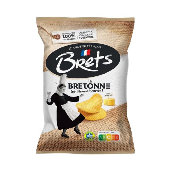 Brets smaak gezouten boter