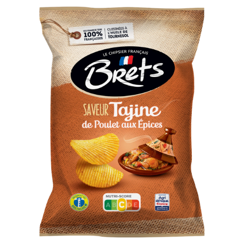 Brets gekruide kip-tajine