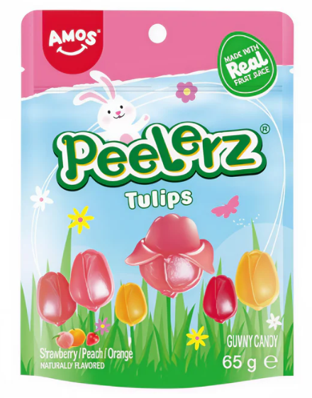Candy Amos Peelerz Gummy Tulips Easter - My American Shop