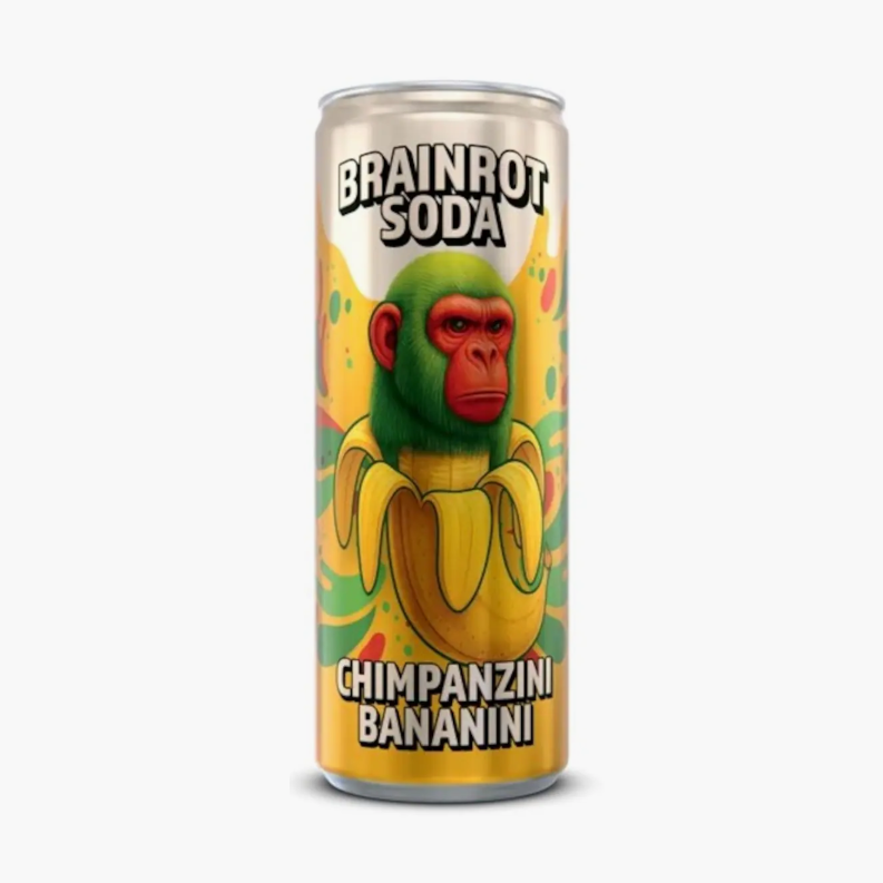 Brainrot Soda Chimpanseni Bananini