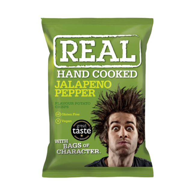 Echte knapperige kleine jalapeno