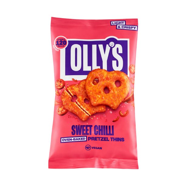 Olly's Pretzel Thins Sweet Chilli Small - My American Shop