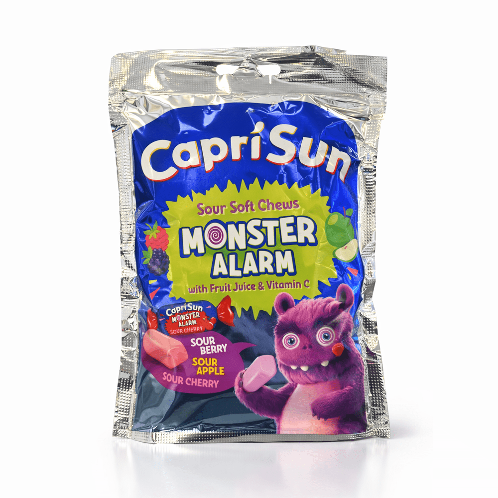 Capri Sun Zure Zachte Kauwgom <tc>Monster</tc> Alarm, bes, appel en kers
