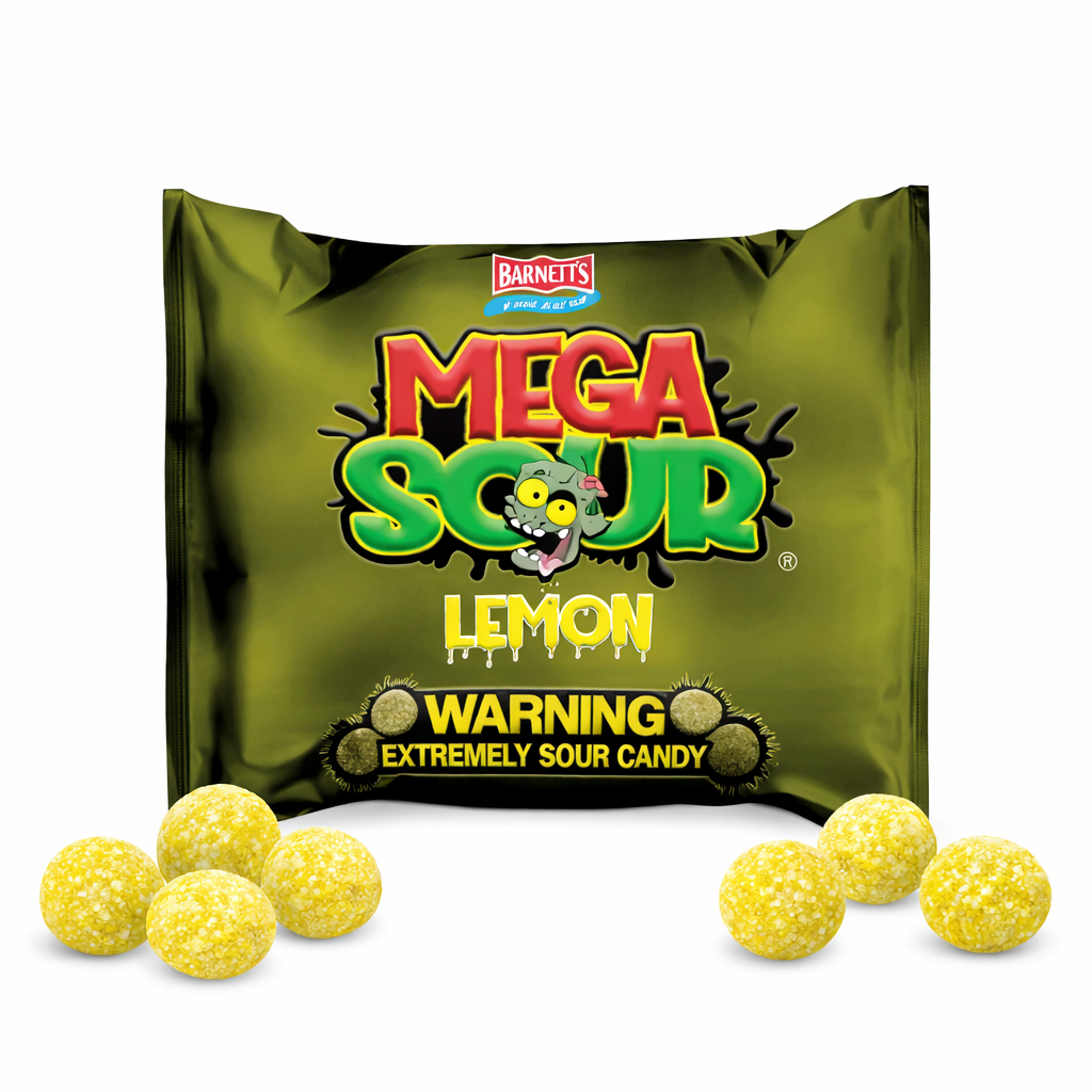 Barnetts Mega Sour Lemon - My American Shop
