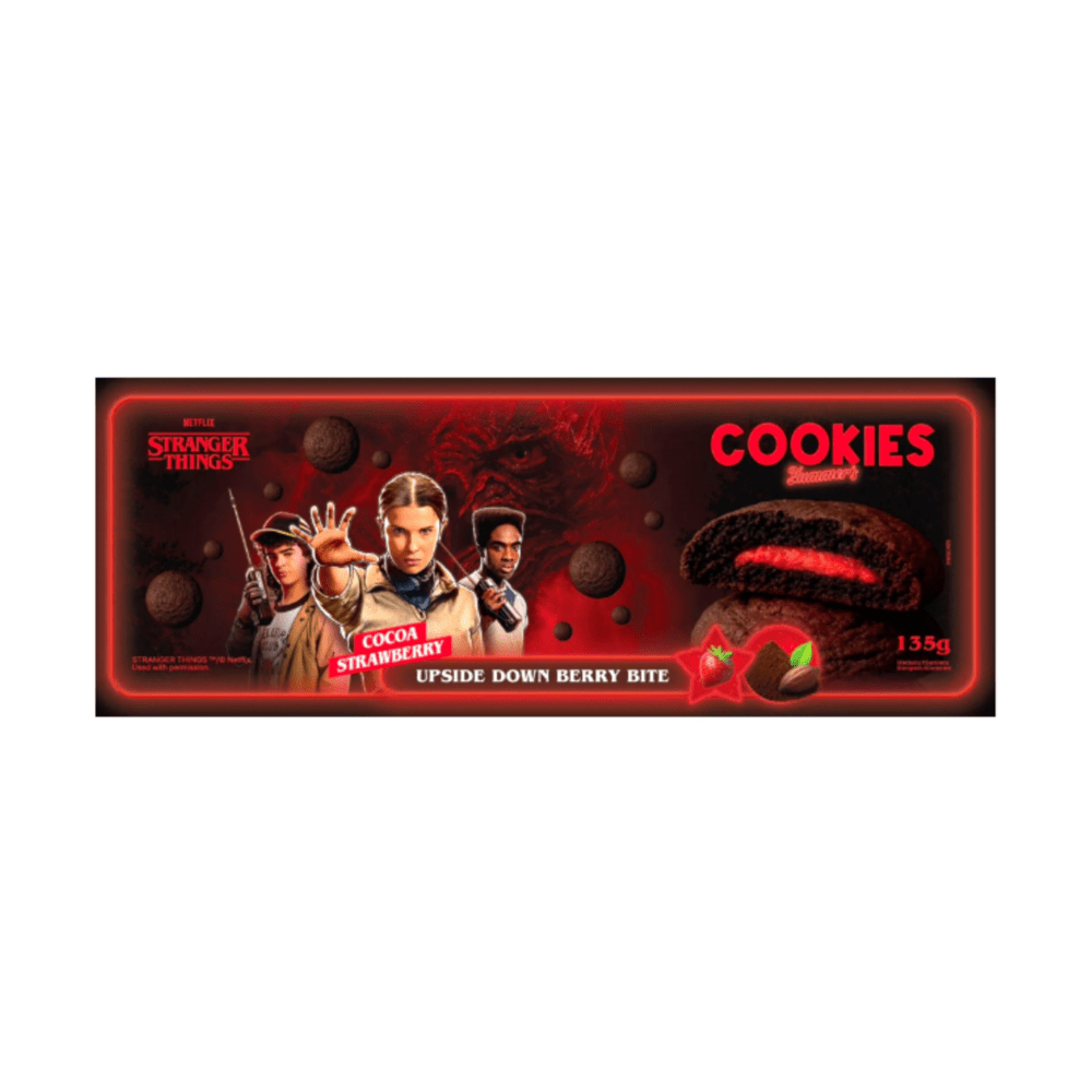 Stranger Things Koekjes Chocolade Aardbei