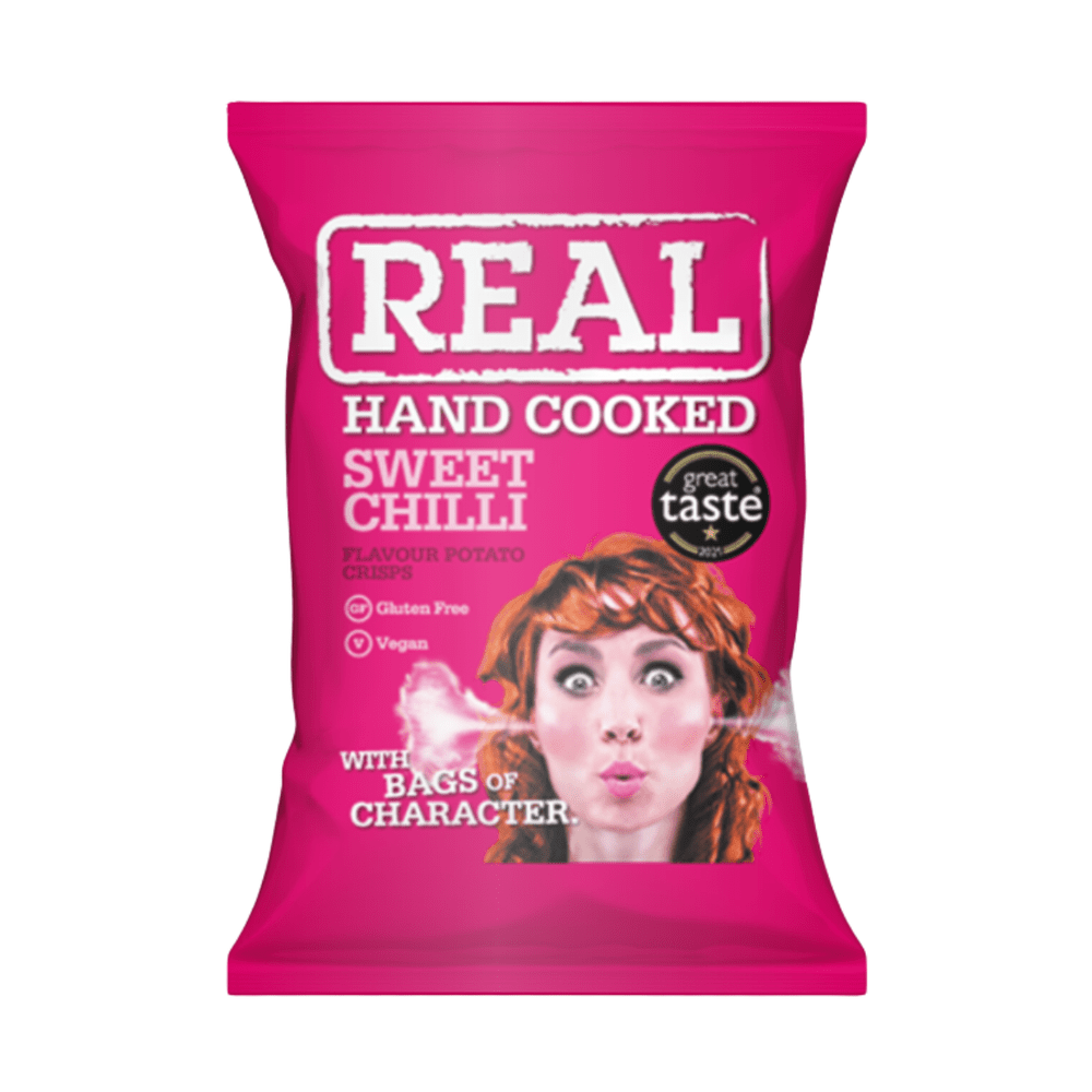 Echte knapperige zoete chili