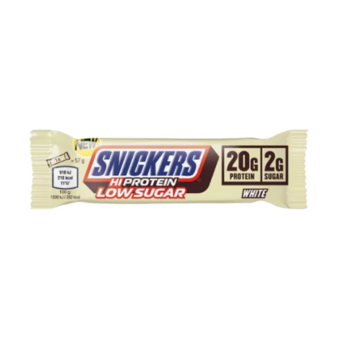 Snickers Witte eiwitreep met laag suikergehalte
