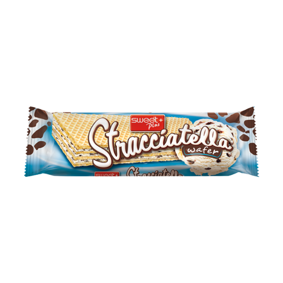 Sweet Plus Stracciatella Wafelmelkroom en pure chocoladestukjes