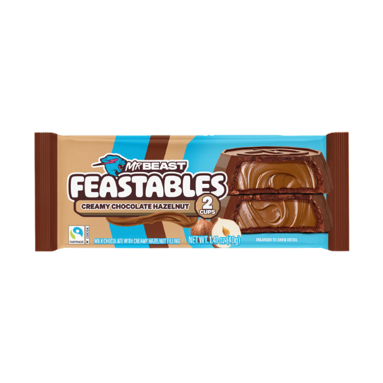 Mr Beast Feastables Cups Romige Chocolade Hazelnoot