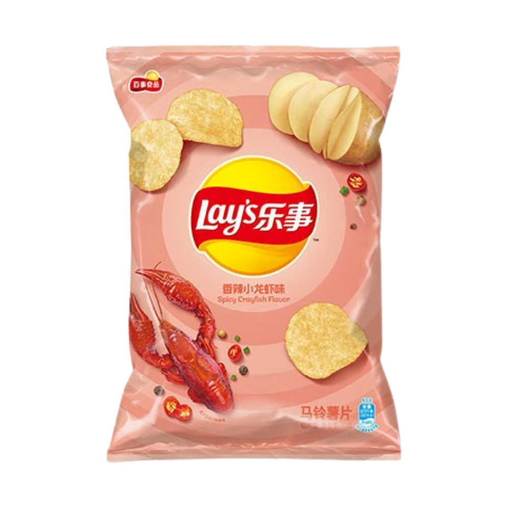 Lay's pittige rivierkreeftsmaak
