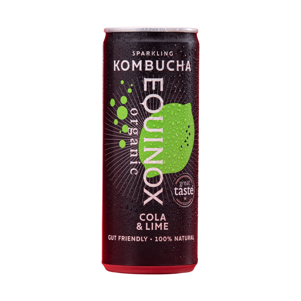 Equinox Organic Kombucha Cola & Lime - My American Shop
