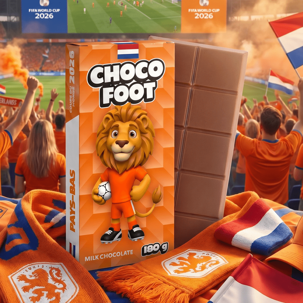 Choco Foot The Netherlands Melkchocolade