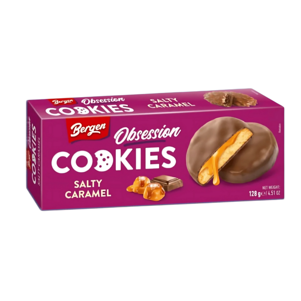 Bergen Obsession Cookies Salty Caramel - My American Shop