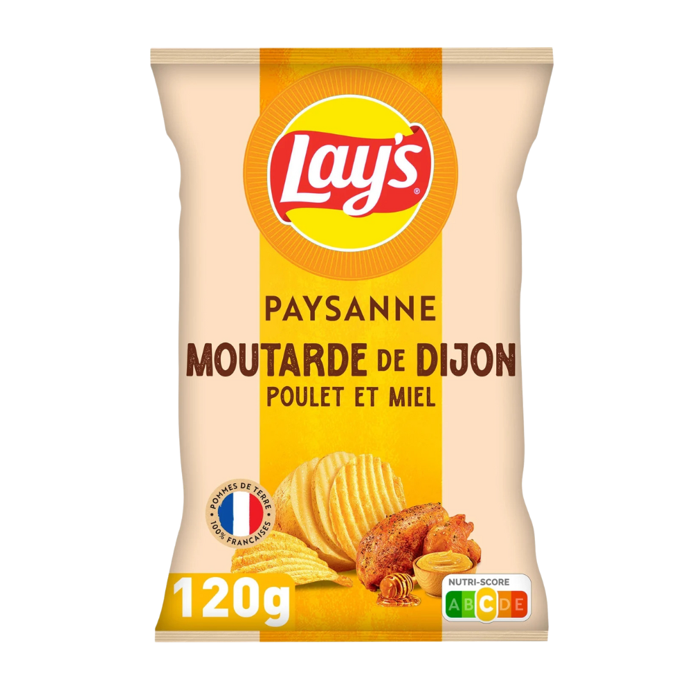 Lay's Paysanne Chicken Dijon Mustard & Honey - My American Shop