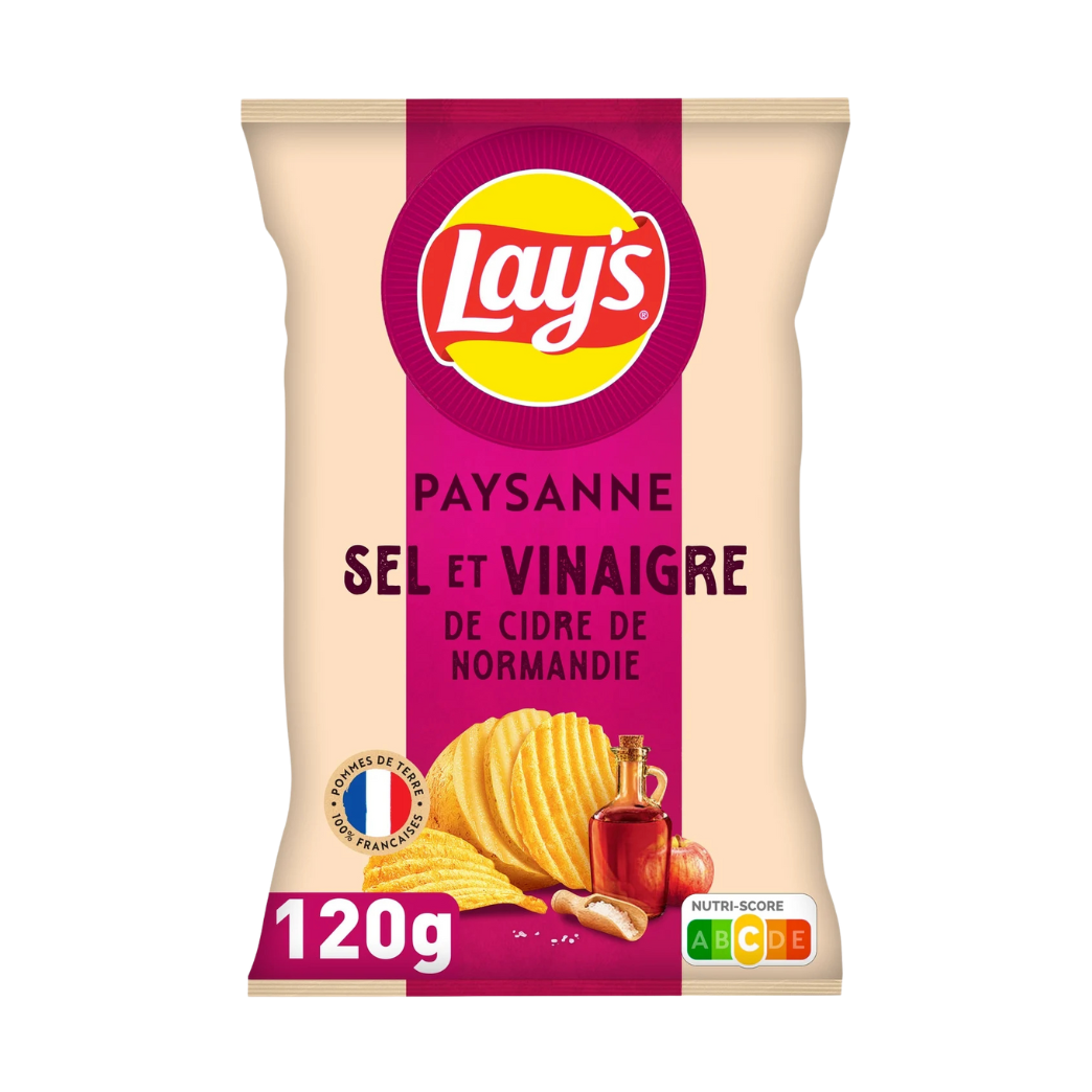 Lay's Paysanne Zeezout & Normandische Cider Azijn