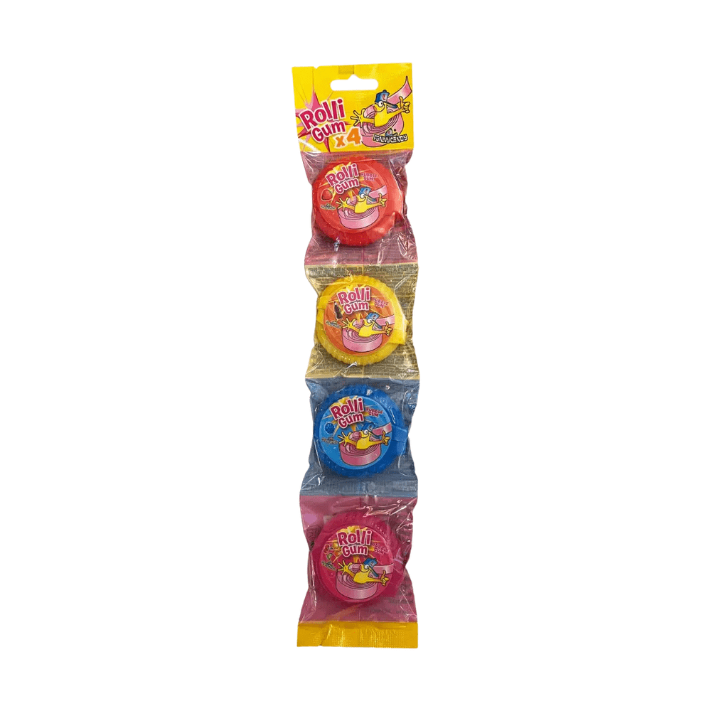 Funnycandy Rolli Gum 4-pack