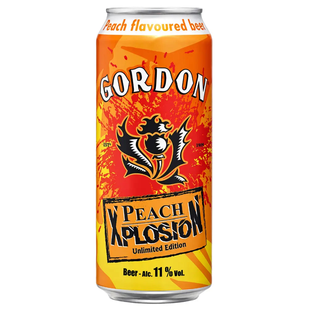 Gordon Peach Xplosion 11% alcohol