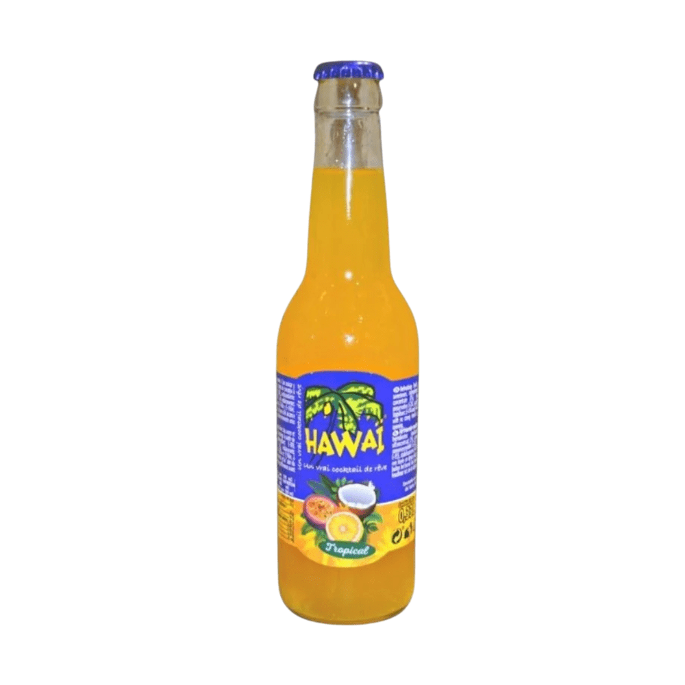 Hawaii glazen fles tropisch
