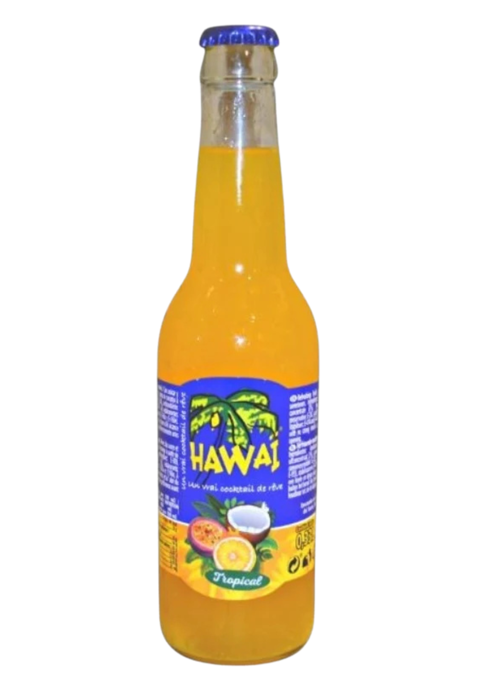 Hawaï Glass Bottle Tropical - My American Shop