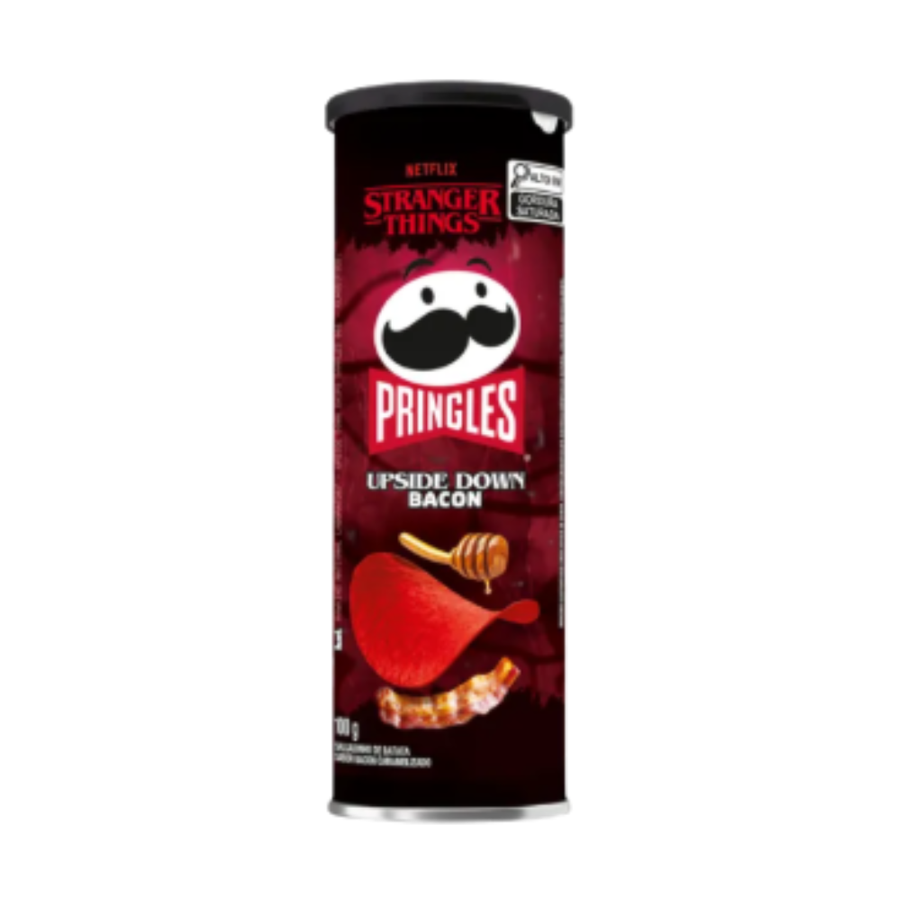 Pringles Netflix Stranger Things ondersteboven spek