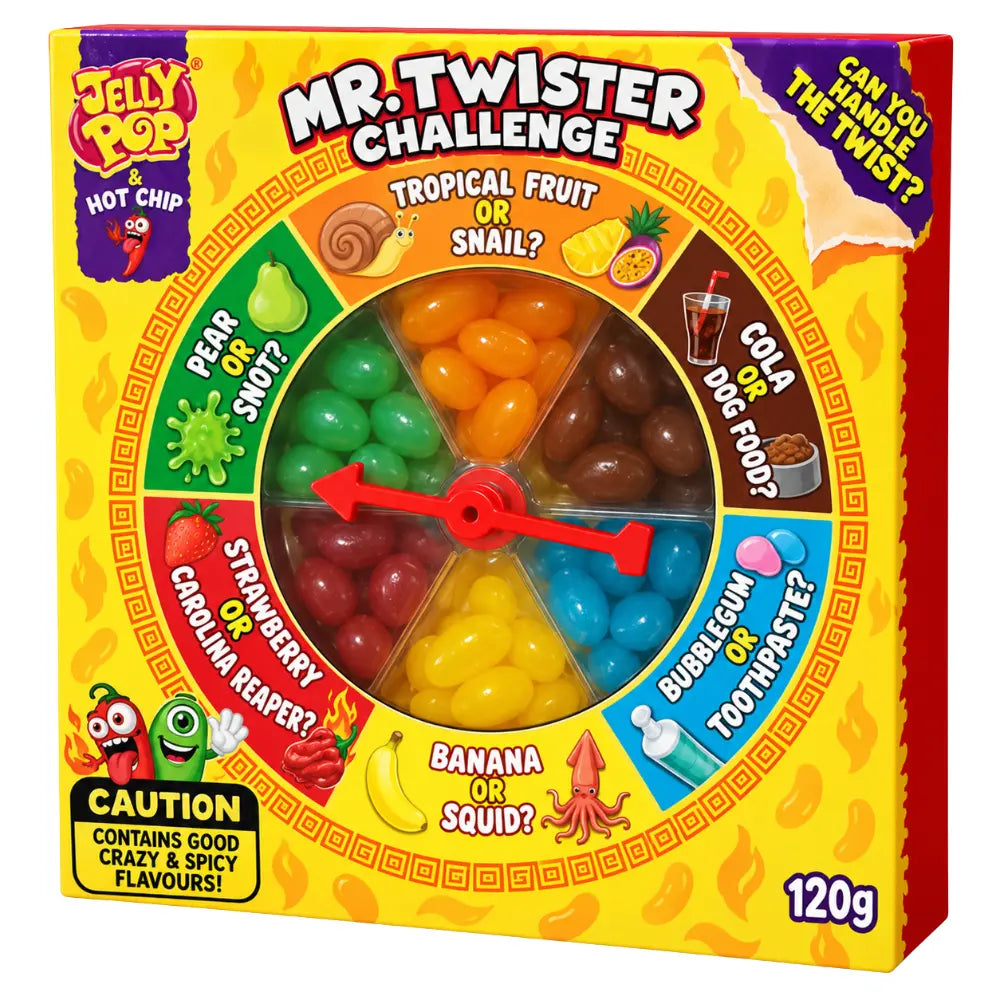 Hot Chip Mr Twister-uitdaging