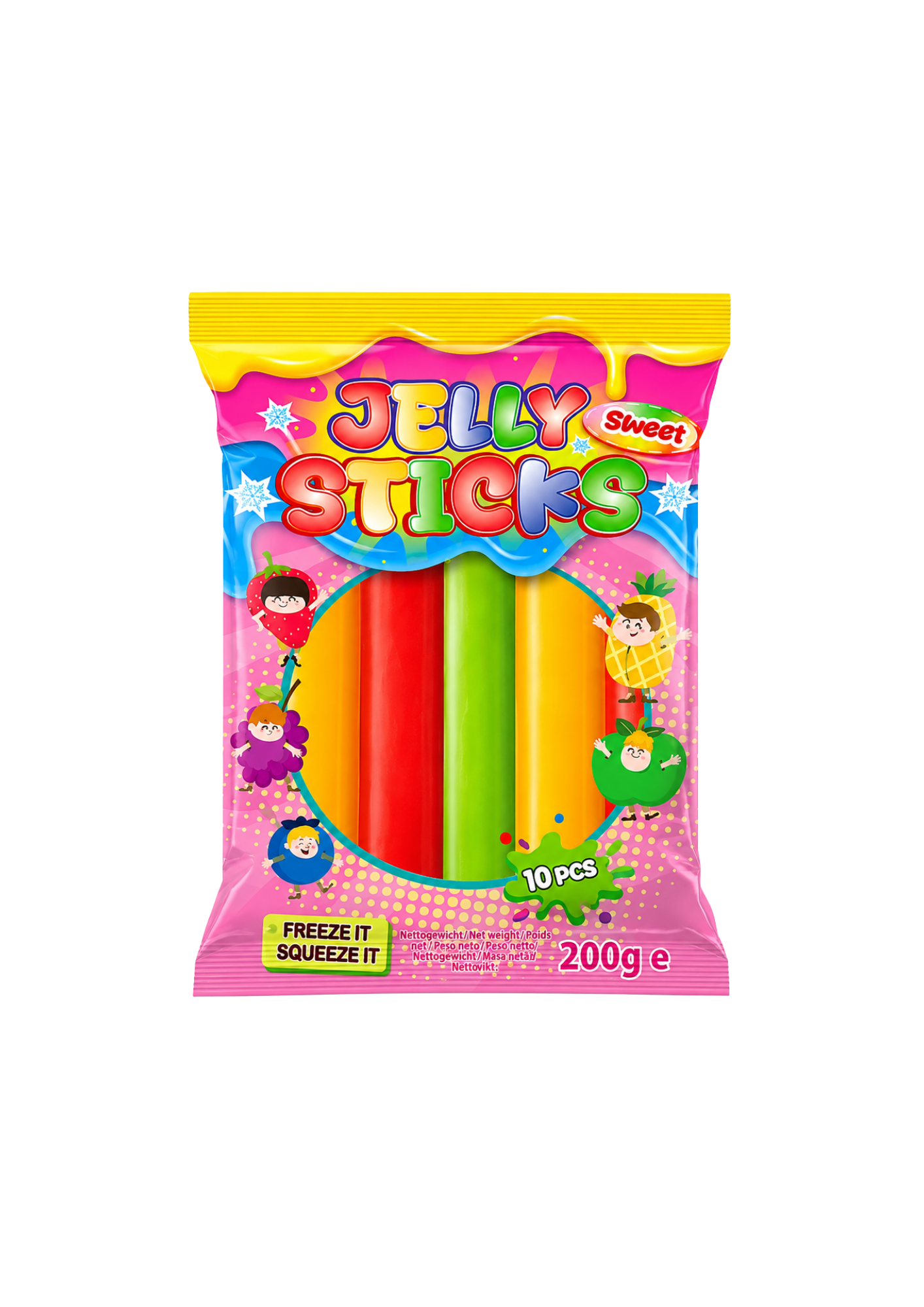 Jelly Sticks Zoet
