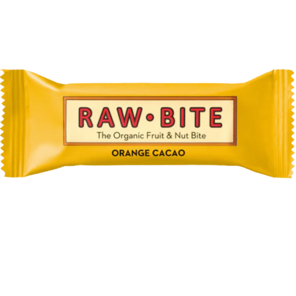 Rawbite Organic Fruit & Nut Orange Cacao