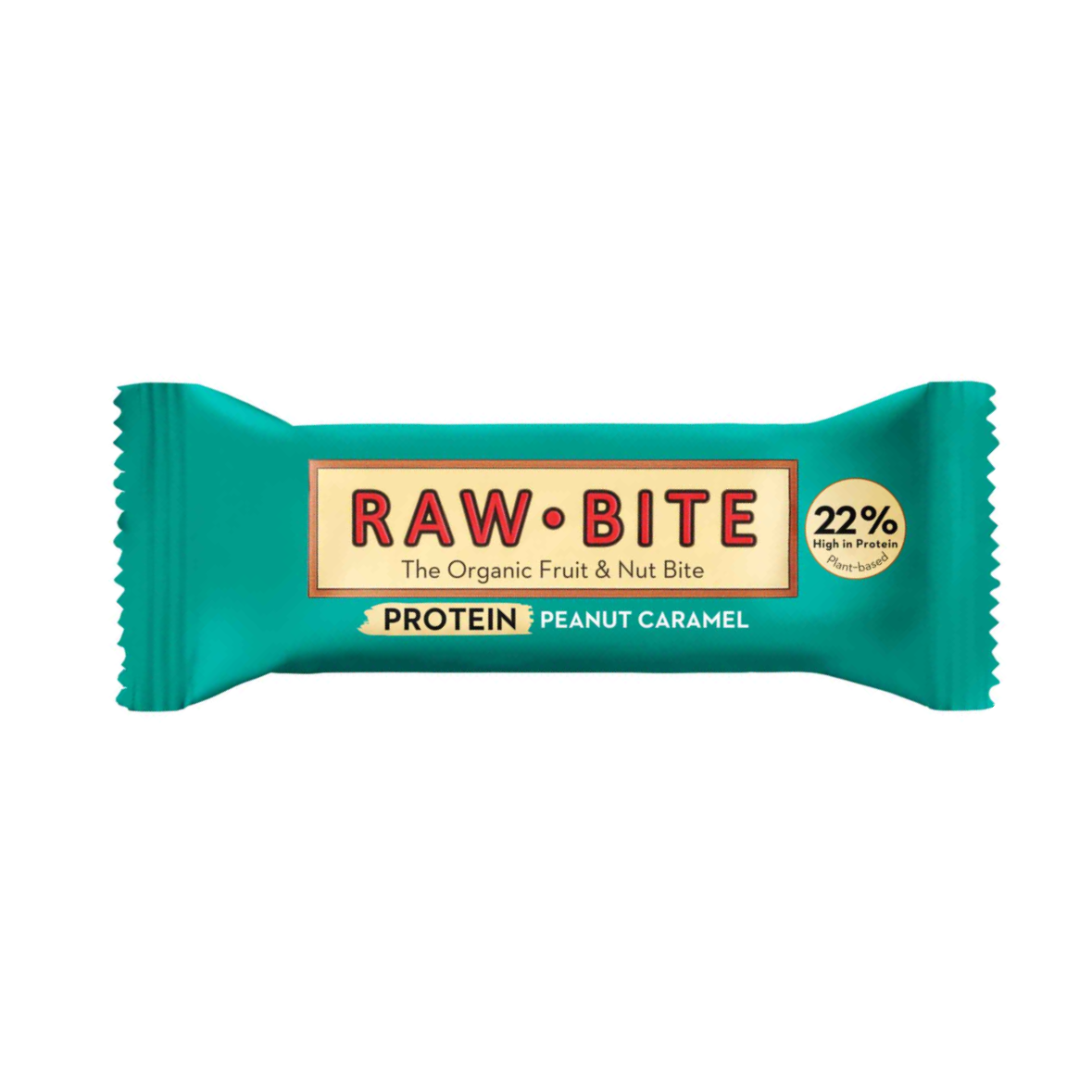 Rawbite biologische proteïne-pinda-karamel