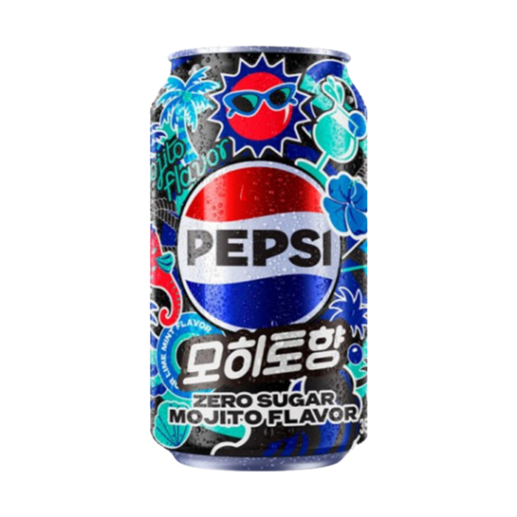 Lotte Chilsung Pepsi Zero Sugar Mojito Flavor - My American Shop