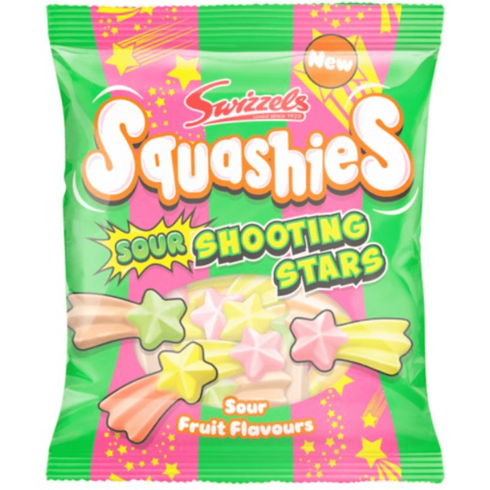 Swizzels Squashies Zuur Fruit Vallende Sterren