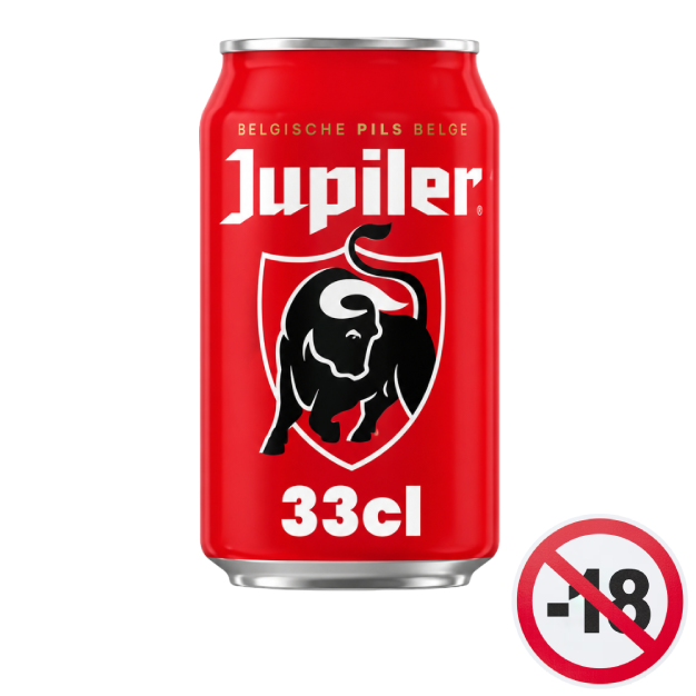 Jupiler Blik Klein 5,2% Alcohol