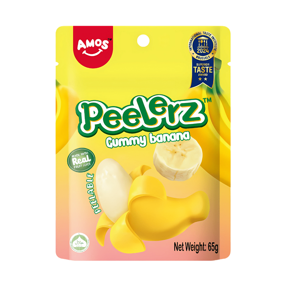Amos Peelerz Gummy Banaan