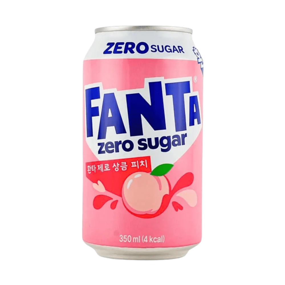 Fanta Korea Zero Sugar Peach - My American Shop