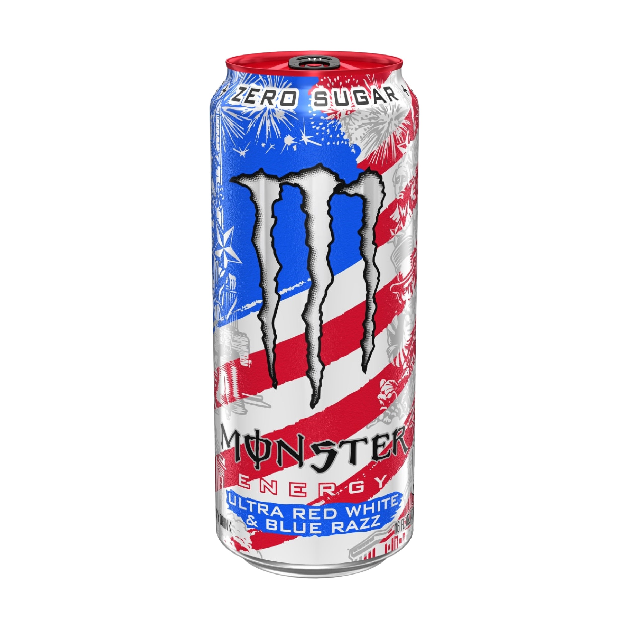 <tc>Monster</tc> Ultra Rood Wit Blauw Razz