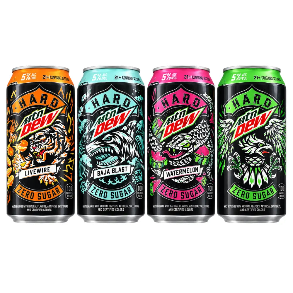 Mountain Dew Hard Mix 5% alcohol