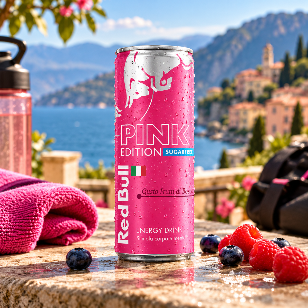 Red Bull Energy Pink Edition Wild Berry zonder suiker