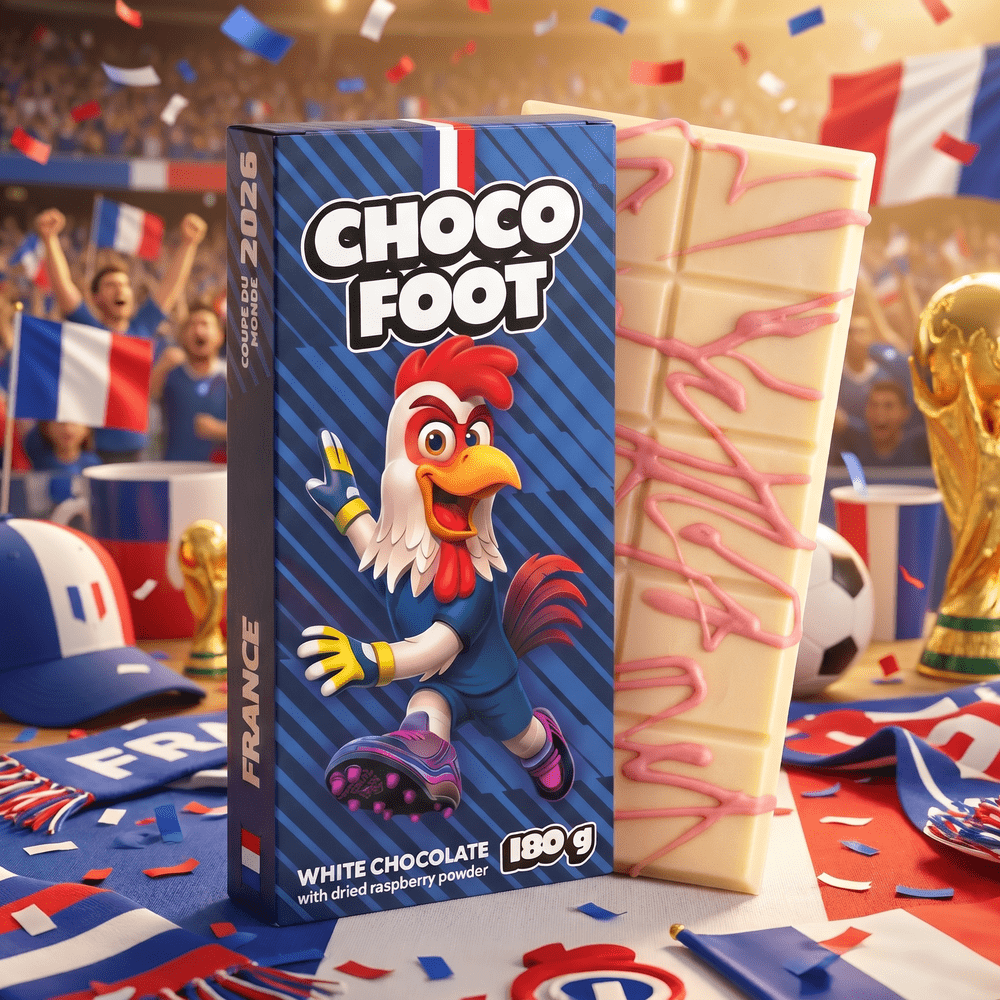 Choco Foot France Frambozenchocolade