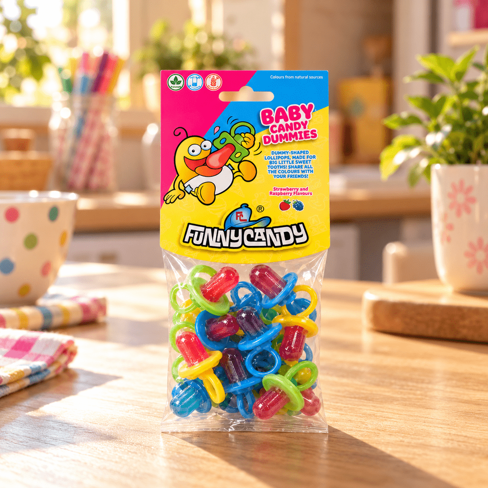Grappige snoepjes voor baby's CANDY-fopspenen