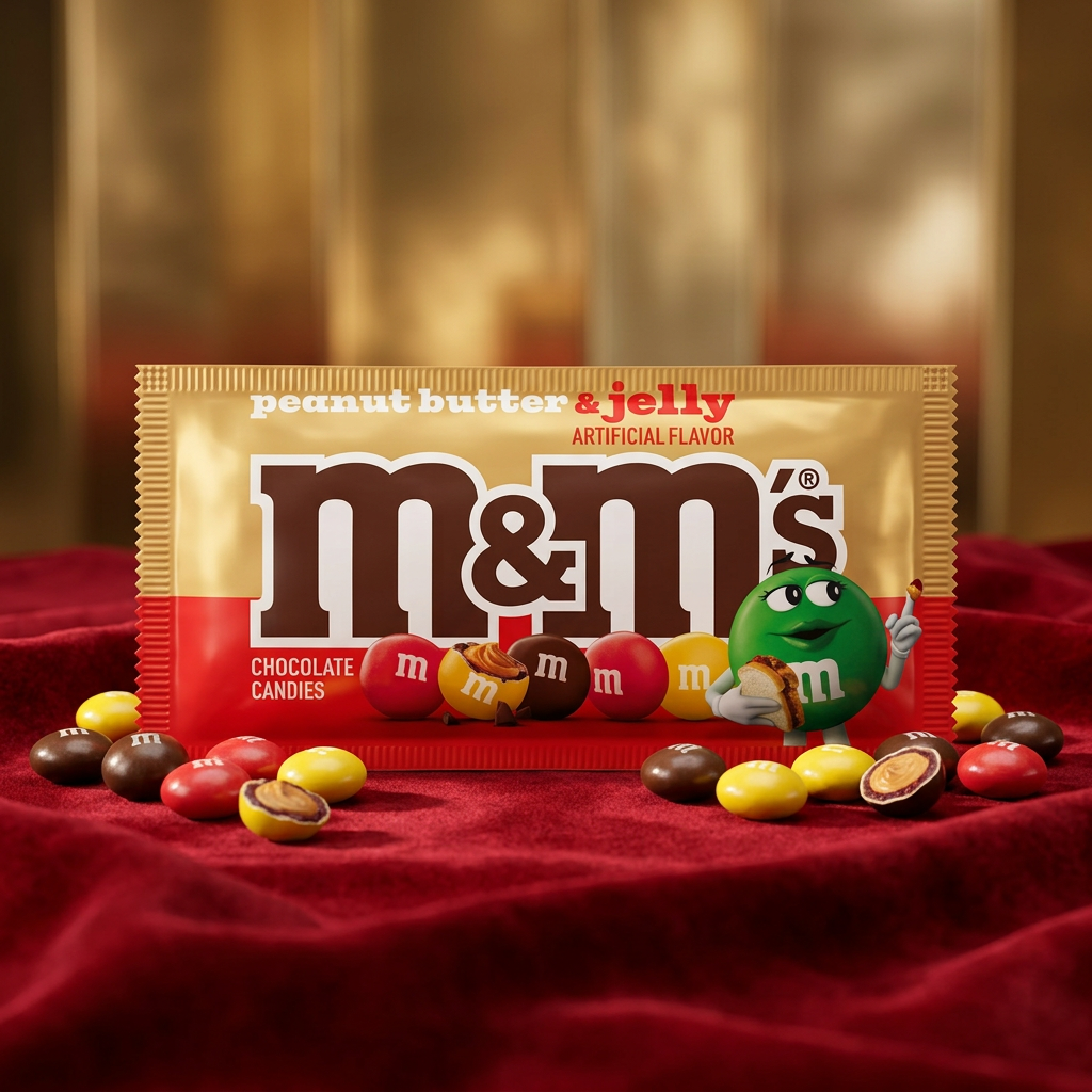 M&M's Pindakaas &  Geleismaak