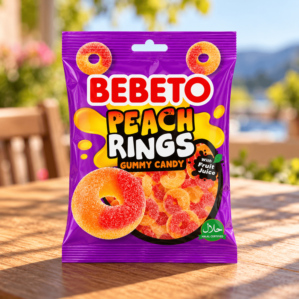 Bebeto Jelly Perzikringen