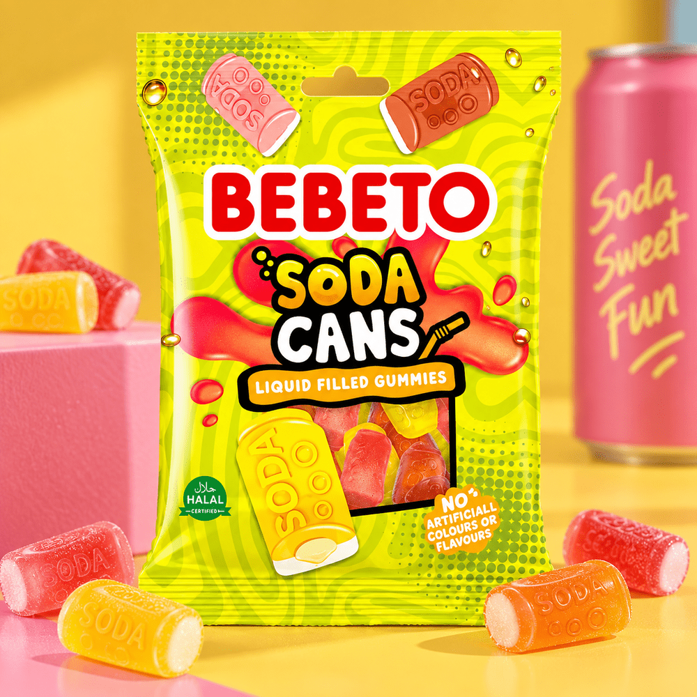 Bebeto Jelly Soda Blikjes