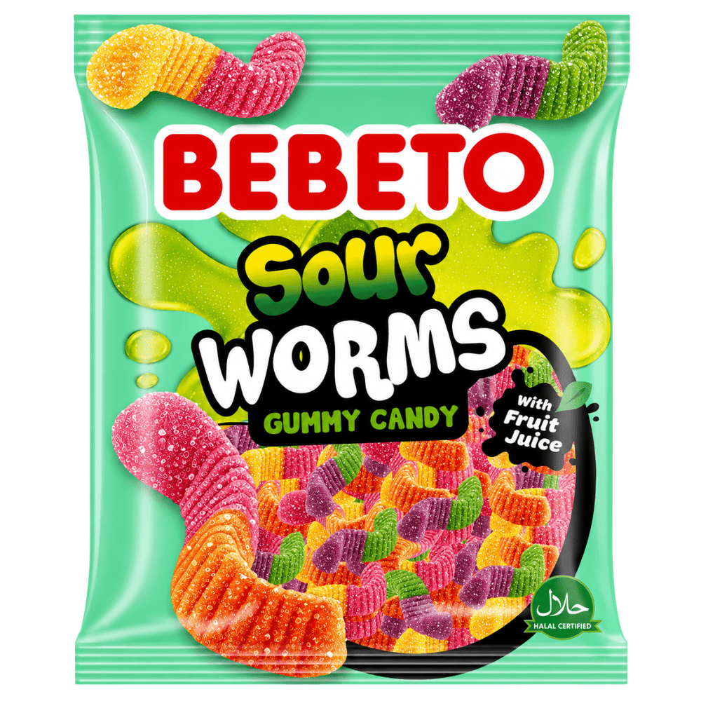 Bebeto Jelly Zure Wormen